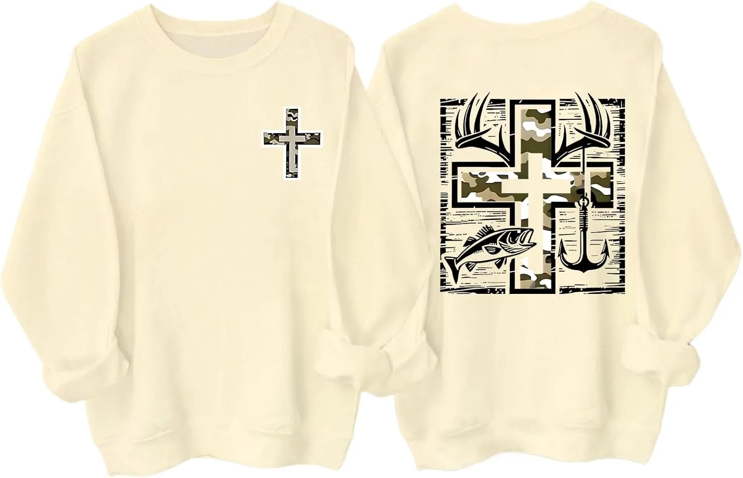 Винтажный свитшот с оленем и лесным пейзажем, камуфляжный худи для охоты и рыбалки
Винтажный свитшот с оленем и лесным пейзажем, камуфляжный худи для охоты и рыбалки