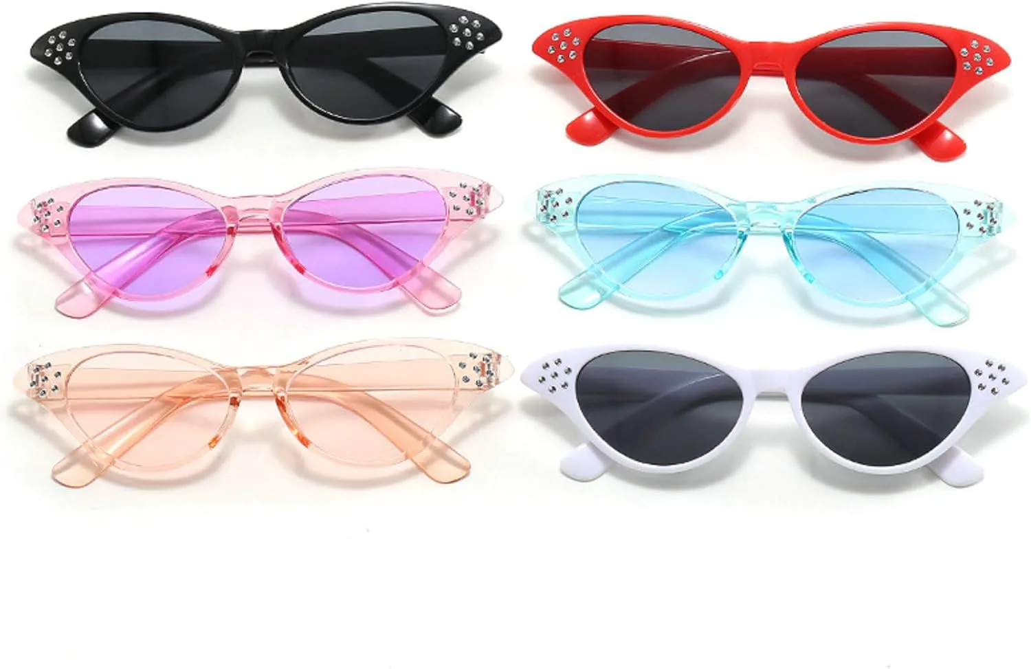 Женские солнцезащитные очки «кошачий глаз» со стразами – сверкающие очки с защитой от УФ-излучения для женщин с небольшим лицом mincl, 3pcs-pink&blue&purple
Женские солнцезащитные очки «кошачий глаз» со стразами – сверкающие очки с защитой от УФ-излучения для женщин с небольшим лицом mincl, 3pcs-pink&blue&purple