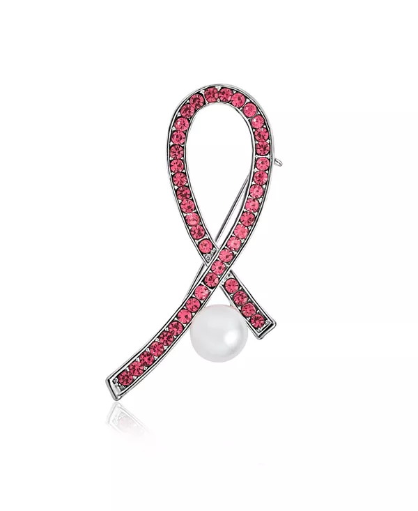 Брошь-Булавка в виде рака груди с розовой лентой и белым жемчугом и кристаллами Bling Jewelry, rose
Брошь-Булавка в виде рака груди с розовой лентой и белым жемчугом и кристаллами Bling Jewelry, rose