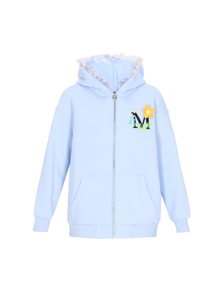 MyMo Женская толстовка светло-голубого цвета
MyMo Женская толстовка светло-голубого цвета