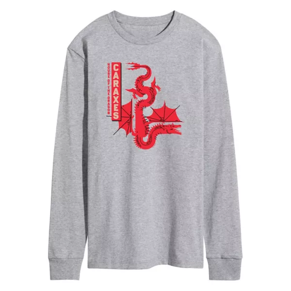 Мужская футболка с длинным рукавом и принтом дракона «Дом дракона Караксес» Licensed Character, серый
Мужская футболка с длинным рукавом и принтом дракона «Дом дракона Караксес» Licensed Character, серый