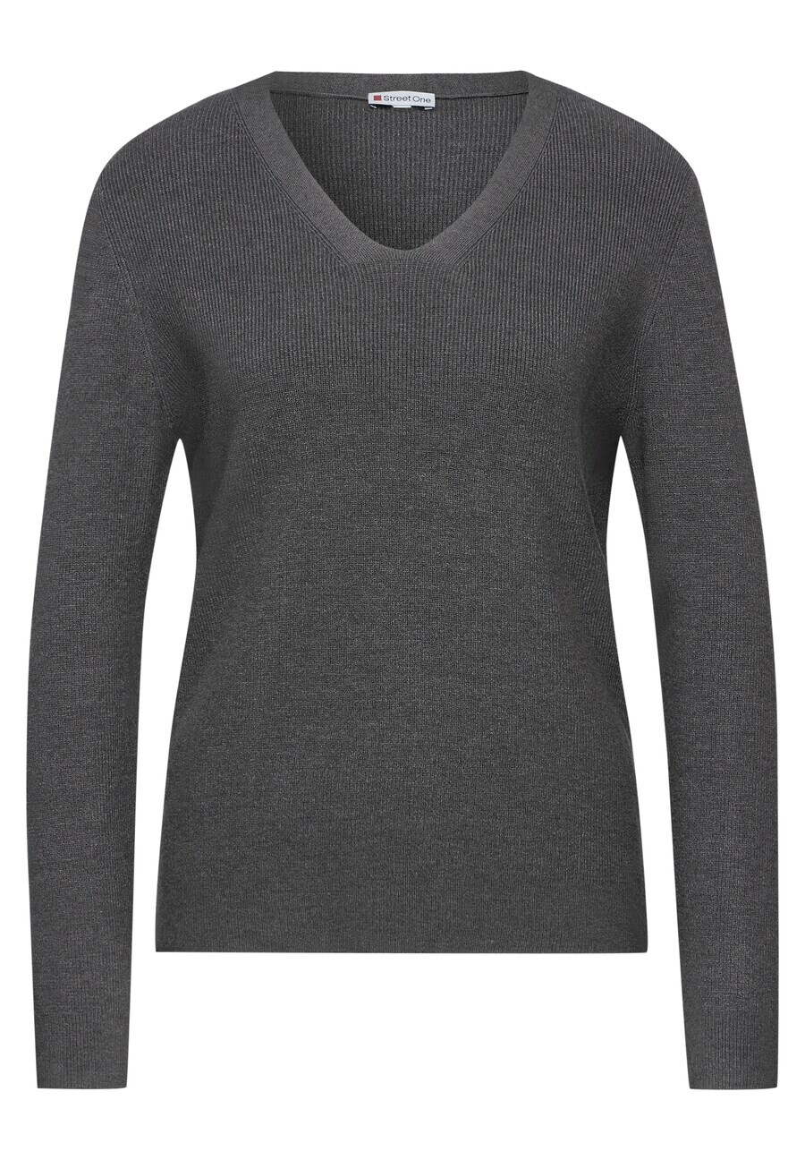 Базовый свитер STREET ONE Sweater, антрацит
Базовый свитер STREET ONE Sweater, антрацит