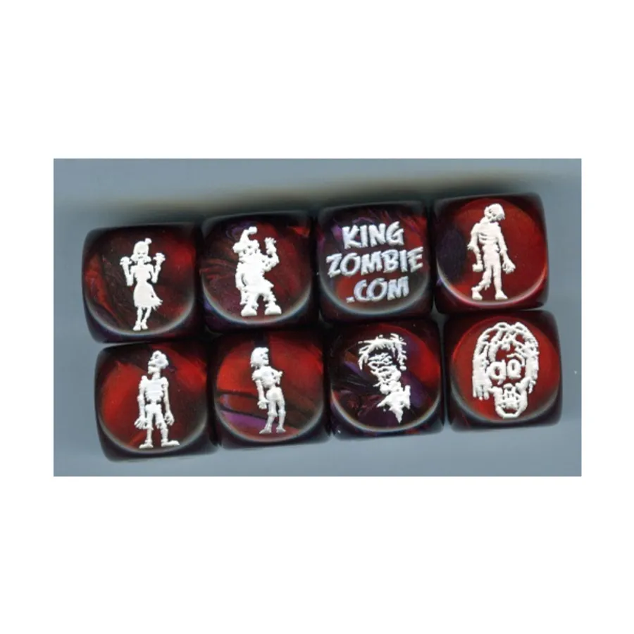 Набор кубиков зомби — Фиолетовый Близнецы с красным (8), Zombie Dice
Набор кубиков зомби — Фиолетовый Близнецы с красным (8), Zombie Dice