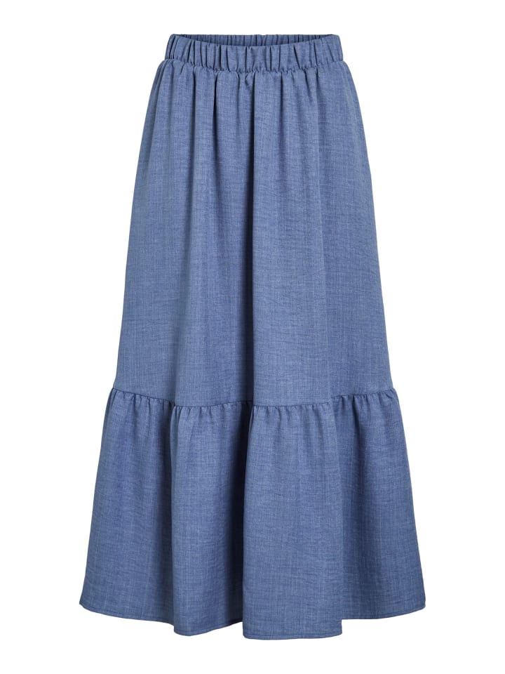 Юбка до колена Vila, синий деним
Юбка до колена Vila, синий деним