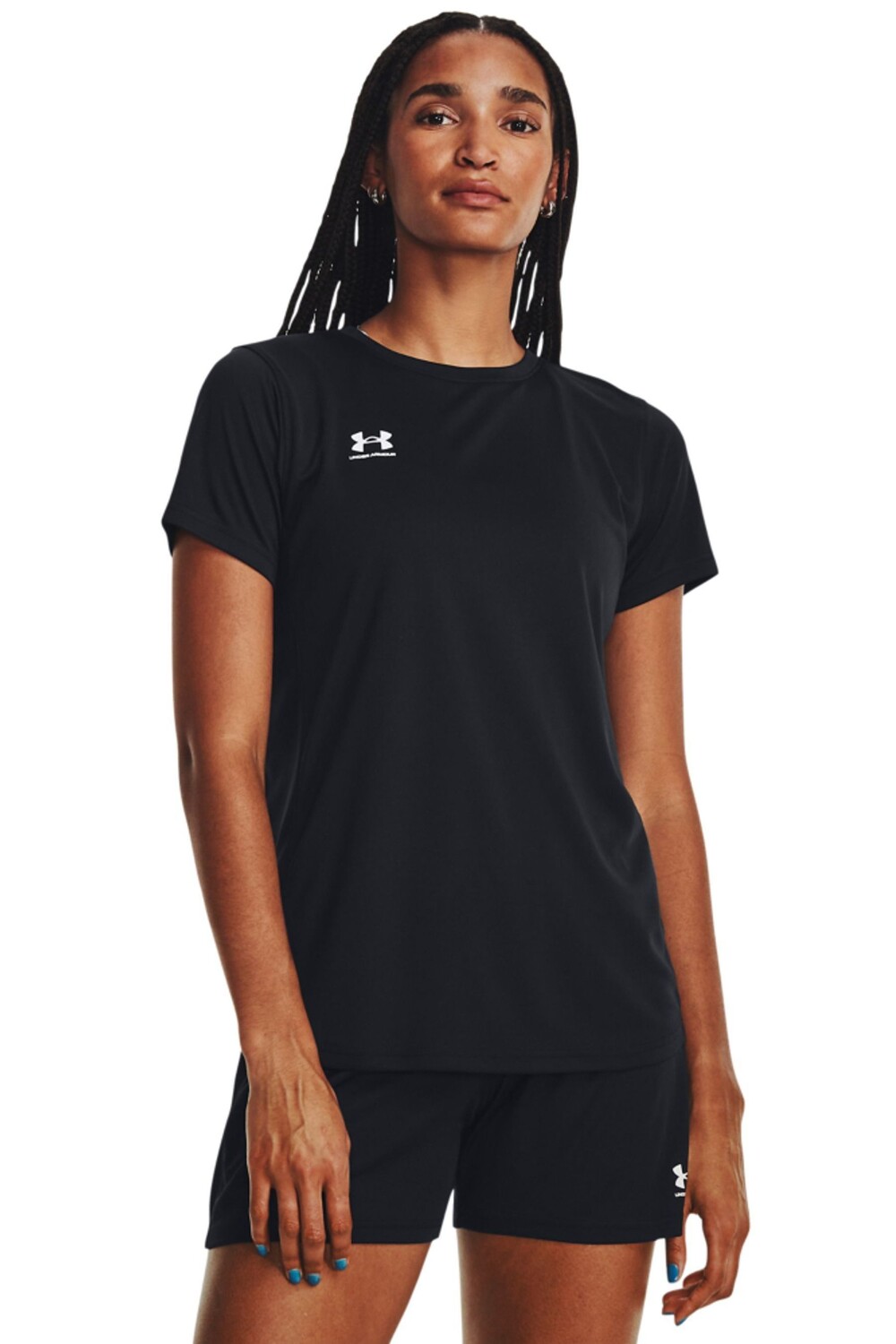 Черная футболка с короткими рукавами Challenger Train Under Armour, черный
Черная футболка с короткими рукавами Challenger Train Under Armour, черный