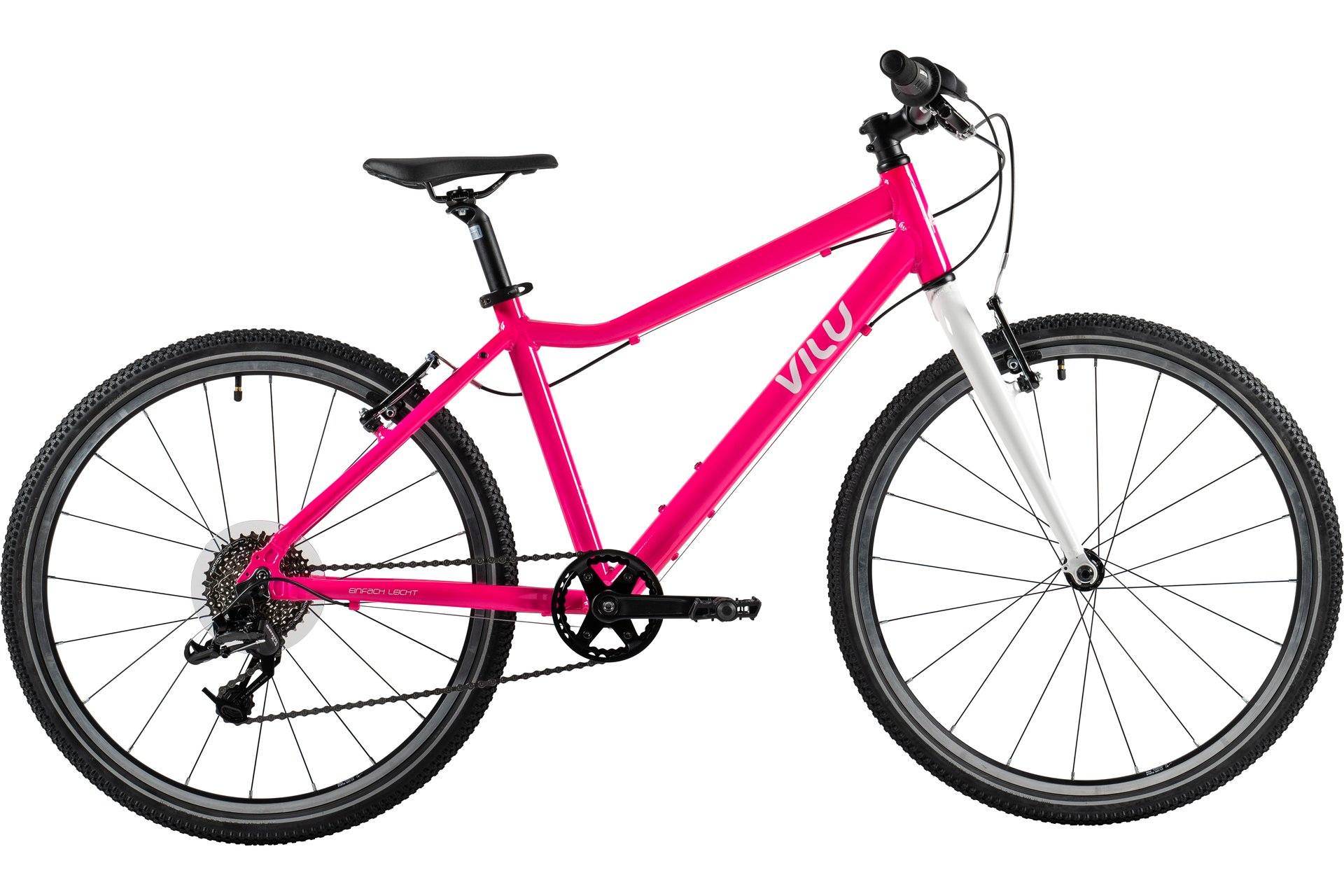 Детский велосипед Vilu Vierundzwanzig - 24 дюймов - diamant, pink | pink/white
Детский велосипед Vilu Vierundzwanzig - 24 дюймов - diamant, pink | pink/white