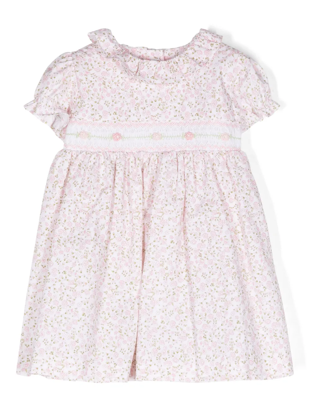 Комплект из платья и блумеров с цветочным принтом Siola, розовый
Комплект из платья и блумеров с цветочным принтом Siola, розовый