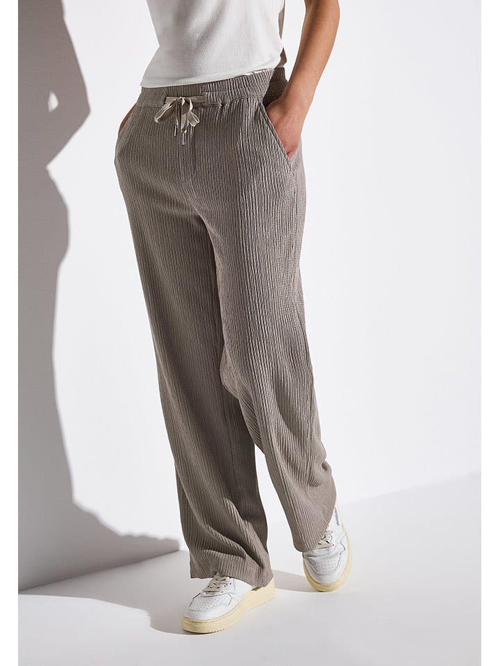 Тканевые брюки Street One, серо-коричневый
Тканевые брюки Street One, серо-коричневый