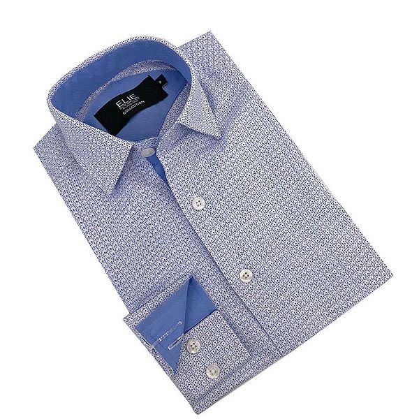 Мальчиковая рубашка slim fit с принтом Elie Balleh
Мальчиковая рубашка slim fit с принтом Elie Balleh