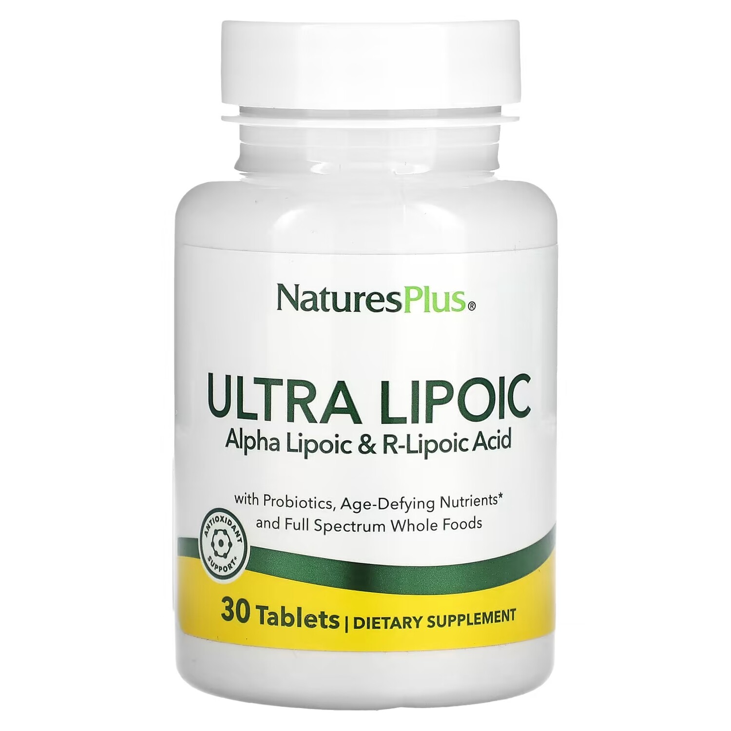 Добавка NaturesPlus Ultra Lipoic, 30 таблеток
Добавка NaturesPlus Ultra Lipoic, 30 таблеток