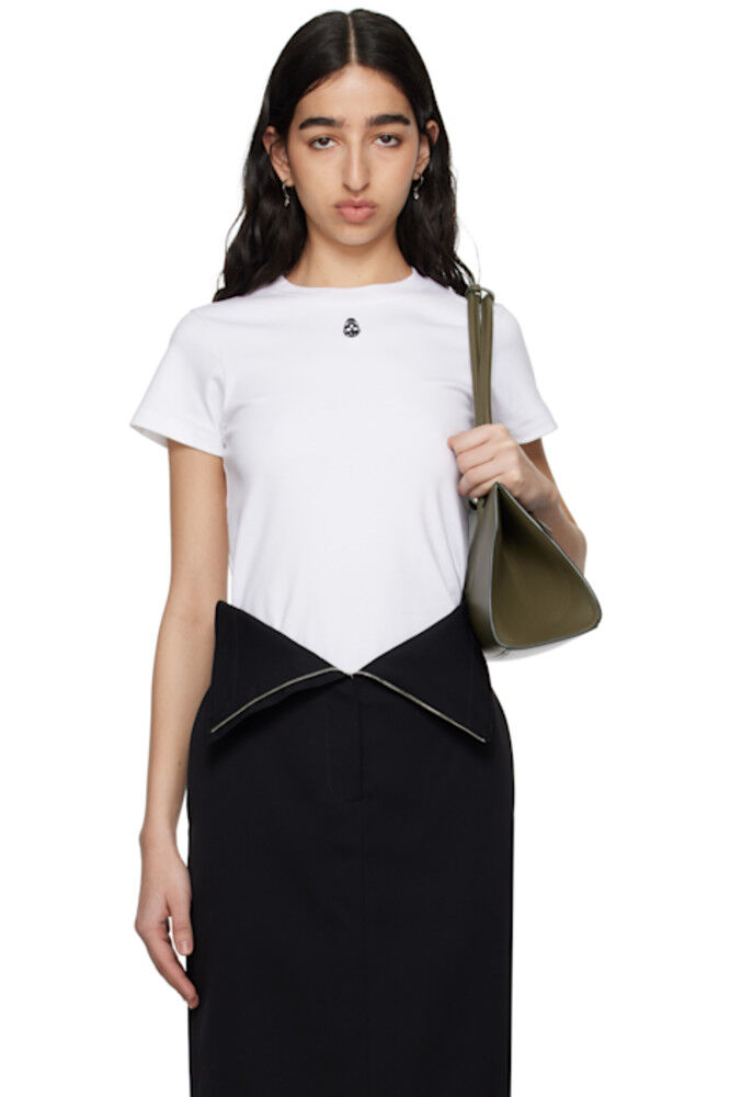 Белая футболка Cut & Sew McQueen
Белая футболка Cut & Sew McQueen