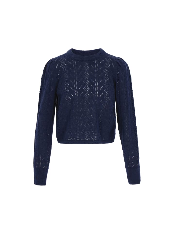 DreiMaster Женский свитер темно-синего цвета
DreiMaster Женский свитер темно-синего цвета