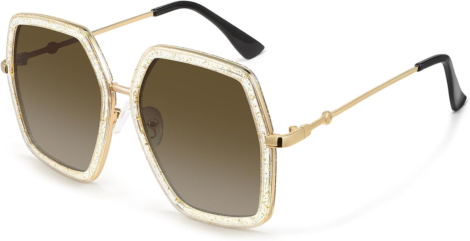 Солнцезащитные очки STORYCOAST большого квадратного размера для женщин в стиле ретро, роскошные большие солнцезащитные очки с защитой UV400 S8696, (8696)clear / Brown
Солнцезащитные очки STORYCOAST большого квадратного размера для женщин в стиле ретро, роскошные большие солнцезащитные очки с защитой UV400 S8696, (8696)clear / Brown