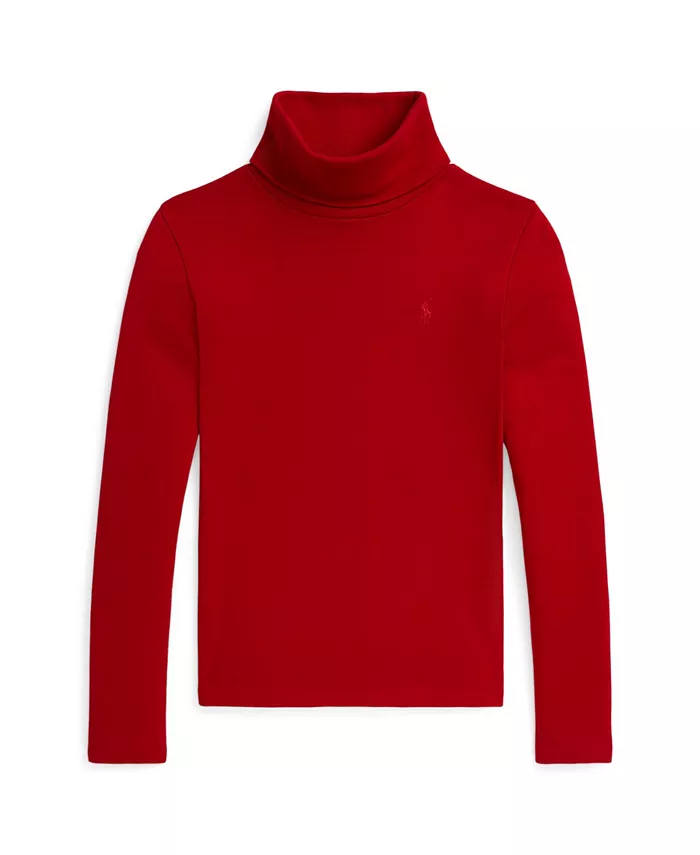 Детская водолазка из хлопковой ткани с резинкой для девочек 7-16 лет Polo Ralph Lauren, красный
Детская водолазка из хлопковой ткани с резинкой для девочек 7-16 лет Polo Ralph Lauren, красный