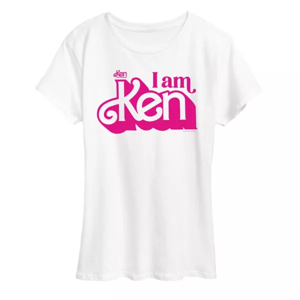 Женская футболка с принтом "Я — Кен" из фильма Barbie, белый
Женская футболка с принтом "Я — Кен" из фильма Barbie, белый