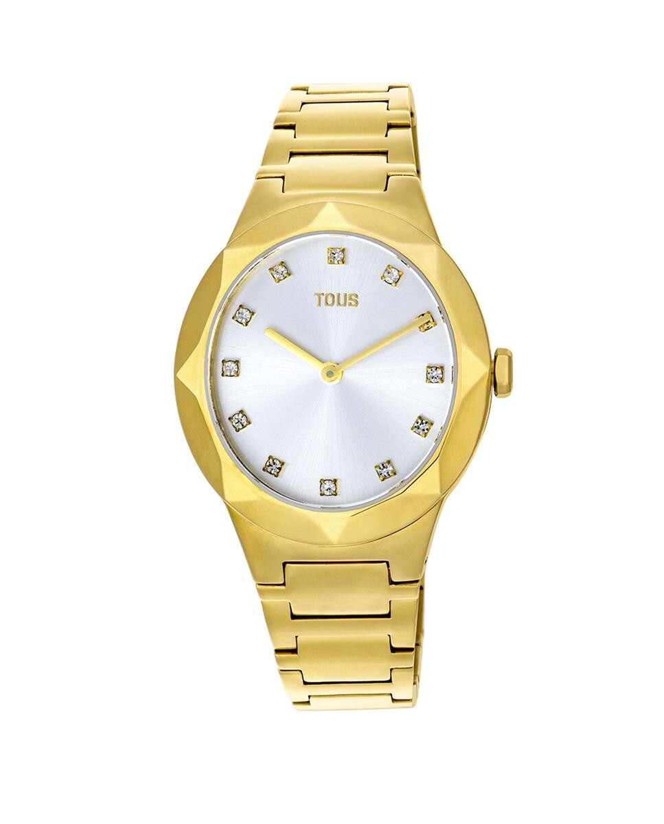 Овальные аналоговые женские часы Karat со стальным браслетом IPG золотого цвета Tous, золотой
Овальные аналоговые женские часы Karat со стальным браслетом IPG золотого цвета Tous, золотой