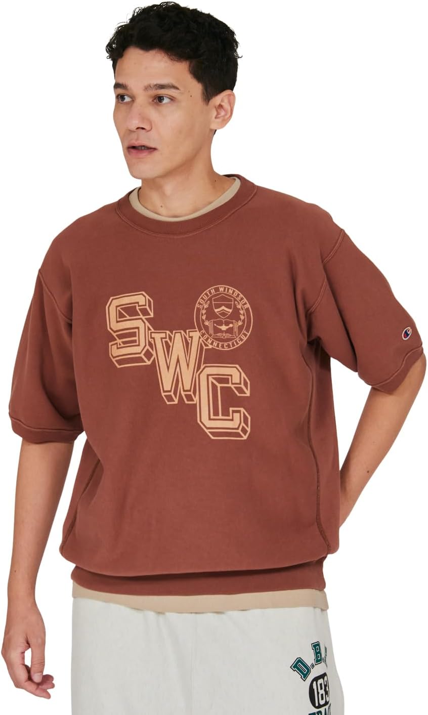 Мужская толстовка Champion C3-D006 Relax Fit с графическим принтом и обратной текстурой ткани (REVERSE WEAVE), коричневый
Мужская толстовка Champion C3-D006 Relax Fit с графическим принтом и обратной текстурой ткани (REVERSE WEAVE), коричневый