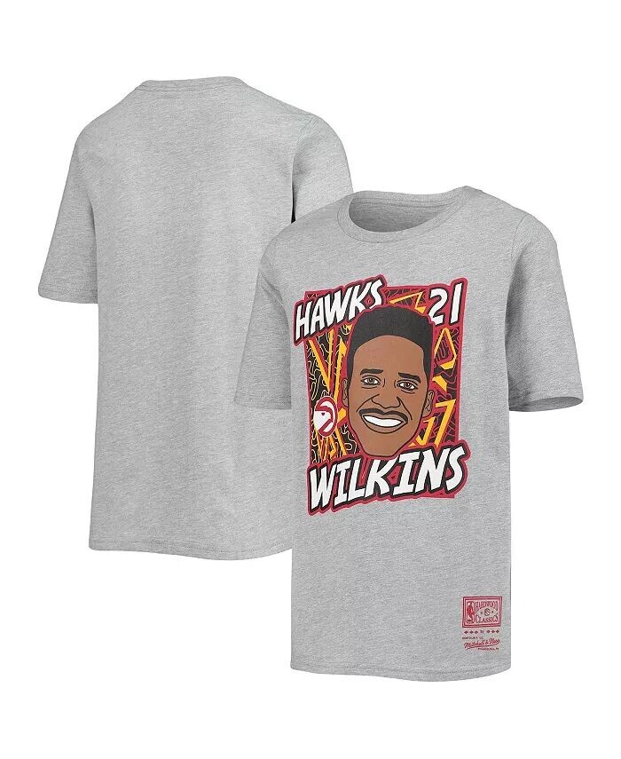 Серая футболка Big Boys Dominique Wilkins Atlanta Hawks Hardwood Classics King of the Court Player Mitchell & Ness
Серая футболка Big Boys Dominique Wilkins Atlanta Hawks Hardwood Classics King of the Court Player Mitchell & Ness