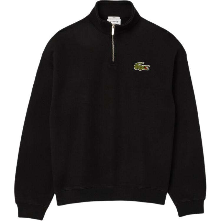 Полузастегивающийся свитшот LACOSTE, черный
Полузастегивающийся свитшот LACOSTE, черный