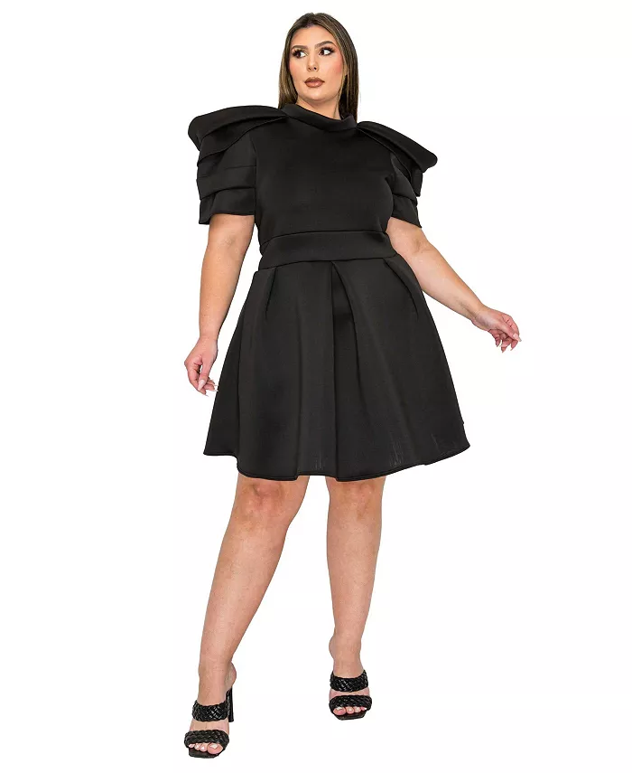 Платье-клеш из неопрена Karina больших размеров L I V D, черный
Платье-клеш из неопрена Karina больших размеров L I V D, черный