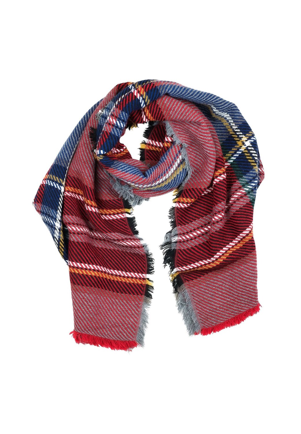 Шарф в клетку из приятного мягкого материала Collezione alessandro, красный
Шарф в клетку из приятного мягкого материала Collezione alessandro, красный