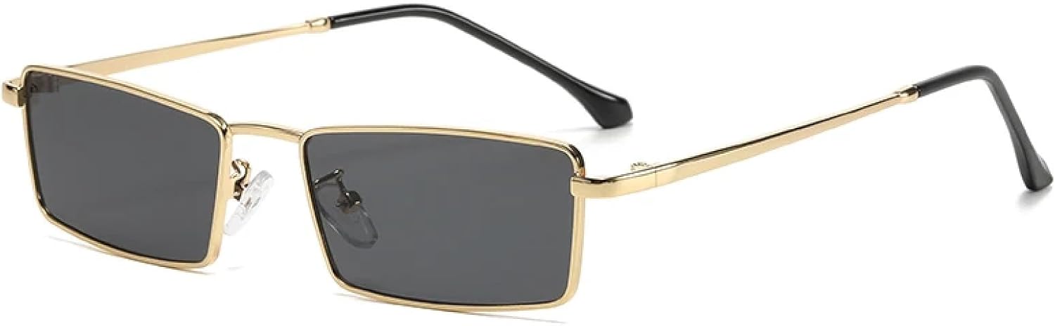 Солнцезащитные очки с защитой от УФ-излучения UV400 | Металлическая маленькая оправа | Для женщин и мужчин | Для занятий спортом на открытом воздухе и вождения DSVIGF, Grey
Солнцезащитные очки с защитой от УФ-излучения UV400 | Металлическая маленькая оправа | Для женщин и мужчин | Для занятий спортом на открытом воздухе и вождения DSVIGF, Grey