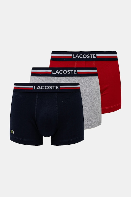Боксеры 3 шт Lacoste, темно-синий 
Боксеры 3 шт Lacoste, темно-синий