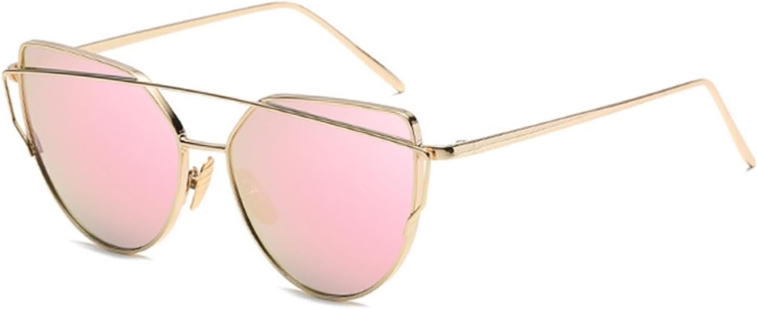 Женские солнцезащитные очки «кошачий глаз» — зеркальные линзы цвета розового золота — модные ретро-очки — солнцезащитные очки с защитой от УФ-излучения UV400 DSVIGF, 09
Женские солнцезащитные очки «кошачий глаз» — зеркальные линзы цвета розового золота — модные ретро-очки — солнцезащитные очки с защитой от УФ-излучения UV400 DSVIGF, 09