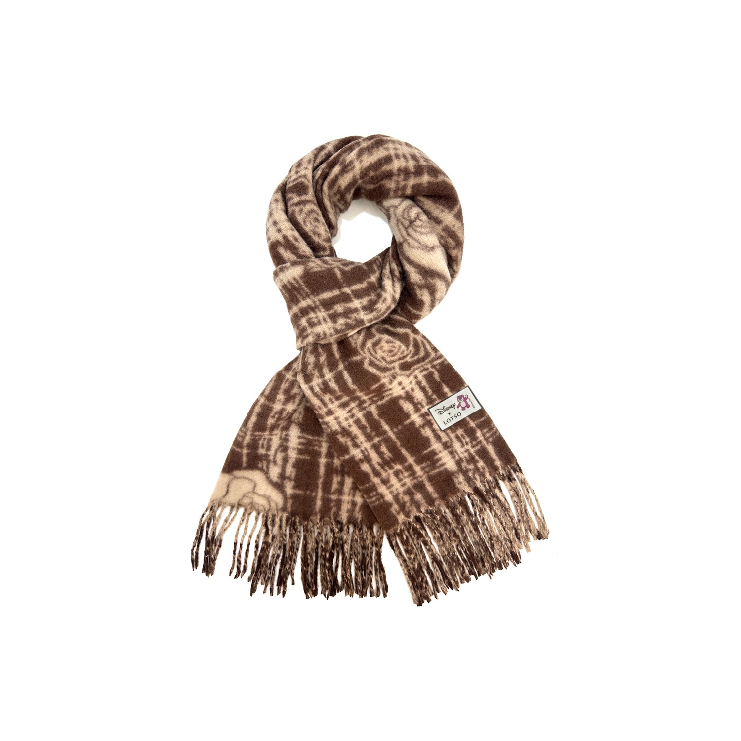 Disney Полиэстеровый вязаный шарф унисекс, Brown
Disney Полиэстеровый вязаный шарф унисекс, Brown