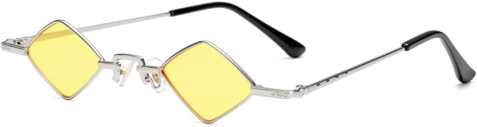 Модные квадратные солнцезащитные очки для женщин в винтажном стиле с металлической оправой, маленькая оправа, ретро-очки для женщин, панк-очки, защита от ультрафиолета UV400 WQFFQWK, Silver Yellow
Модные квадратные солнцезащитные очки для женщин в винтажном стиле с металлической оправой, маленькая оправа, ретро-очки для женщин, панк-очки, защита от ультрафиолета UV400 WQFFQWK, Silver Yellow