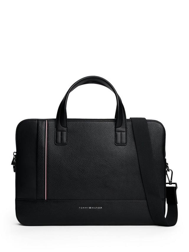 Строгий кожаный чехол для ноутбука Tommy Hilfiger, Black
Строгий кожаный чехол для ноутбука Tommy Hilfiger, Black