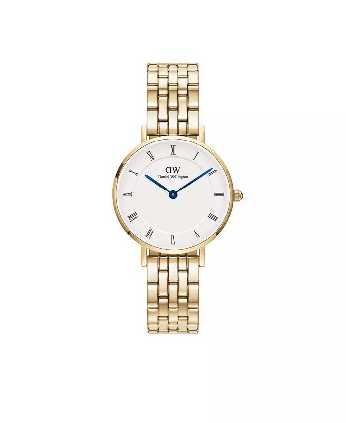 Унисекс-часы с аналоговым циферблатом, золотистый корпус из нержавеющей стали, 28 мм Daniel Wellington
Унисекс-часы с аналоговым циферблатом, золотистый корпус из нержавеющей стали, 28 мм Daniel Wellington