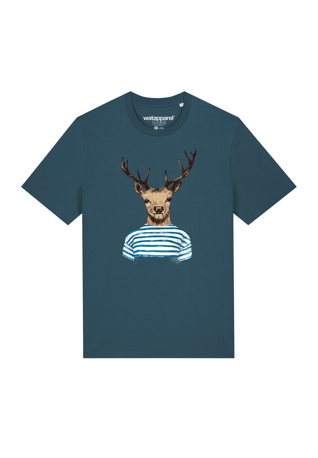 Футболка с принтом HIRSCH watapparel, бирюзовый
Футболка с принтом HIRSCH watapparel, бирюзовый