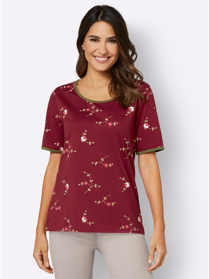 Рубашка с короткими рукавами темно-красного цвета Sieh an!
Рубашка с короткими рукавами темно-красного цвета Sieh an!