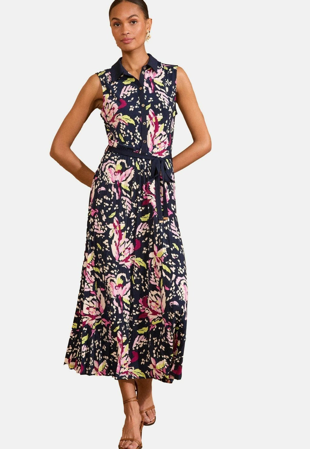 Платье-рубашка Love & Roses, темно-синий 
Платье-рубашка Love & Roses, темно-синий