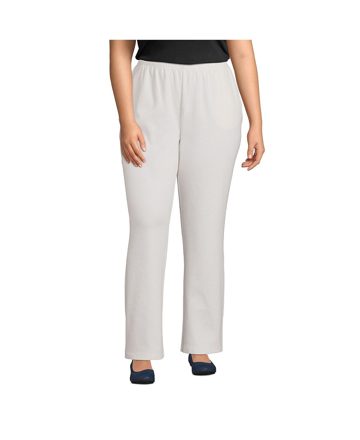 Женские спортивные трикотажные брюки больших размеров с эластичной резинкой на талии и высокой посадкой Lands' End
Женские спортивные трикотажные брюки больших размеров с эластичной резинкой на талии и высокой посадкой Lands' End