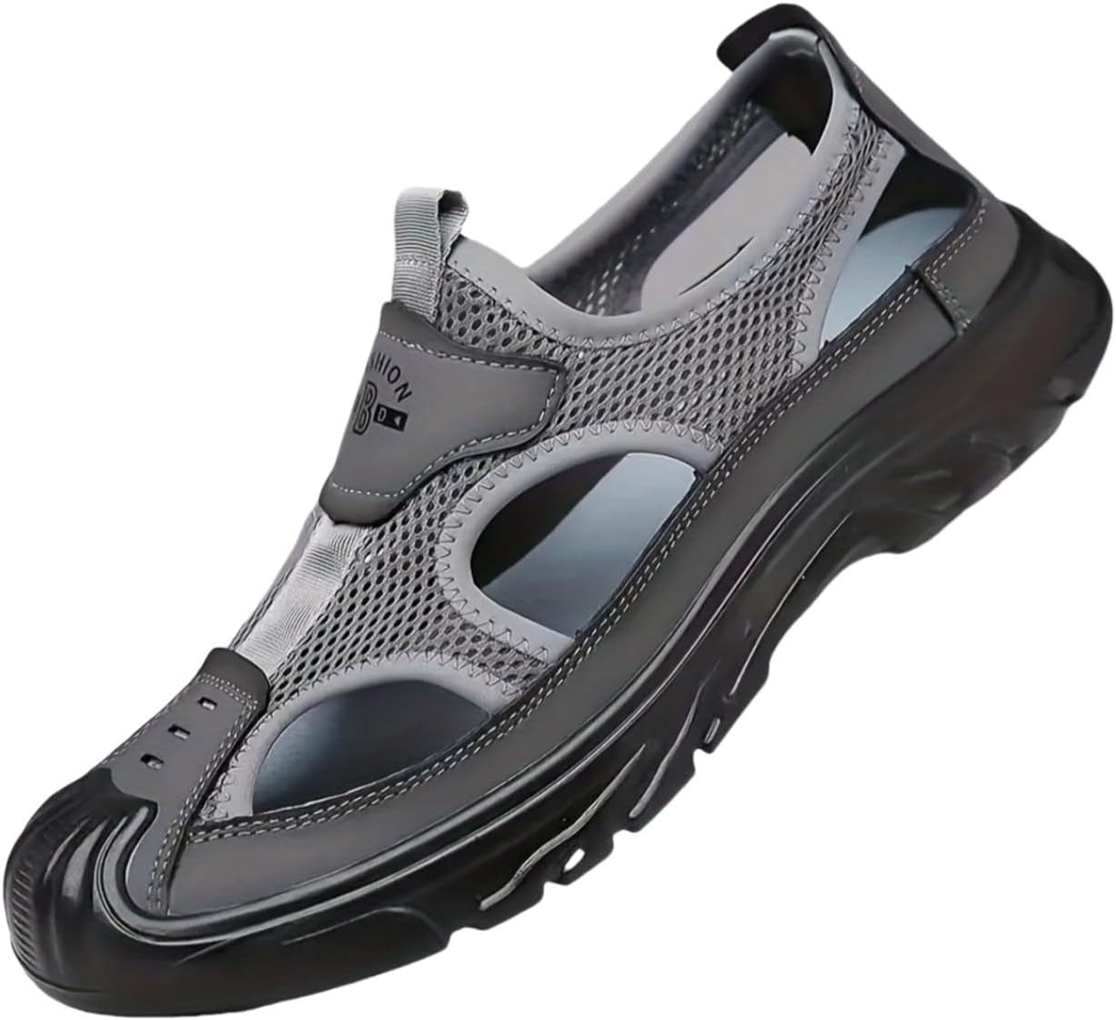 Мужские легкие дышащие сандалии противоскользящие спортивные сабо для прогулок по пляжу летом Hhhchpm, серый
Мужские легкие дышащие сандалии противоскользящие спортивные сабо для прогулок по пляжу летом Hhhchpm, серый