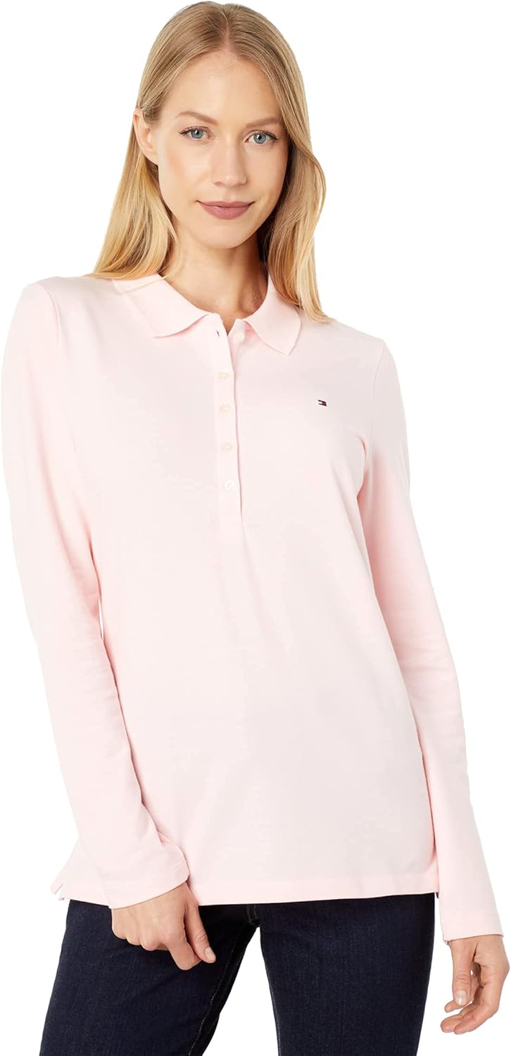 Женская рубашка-поло с длинным рукавом Tommy Hilfiger, Ballerina Pink
Женская рубашка-поло с длинным рукавом Tommy Hilfiger, Ballerina Pink