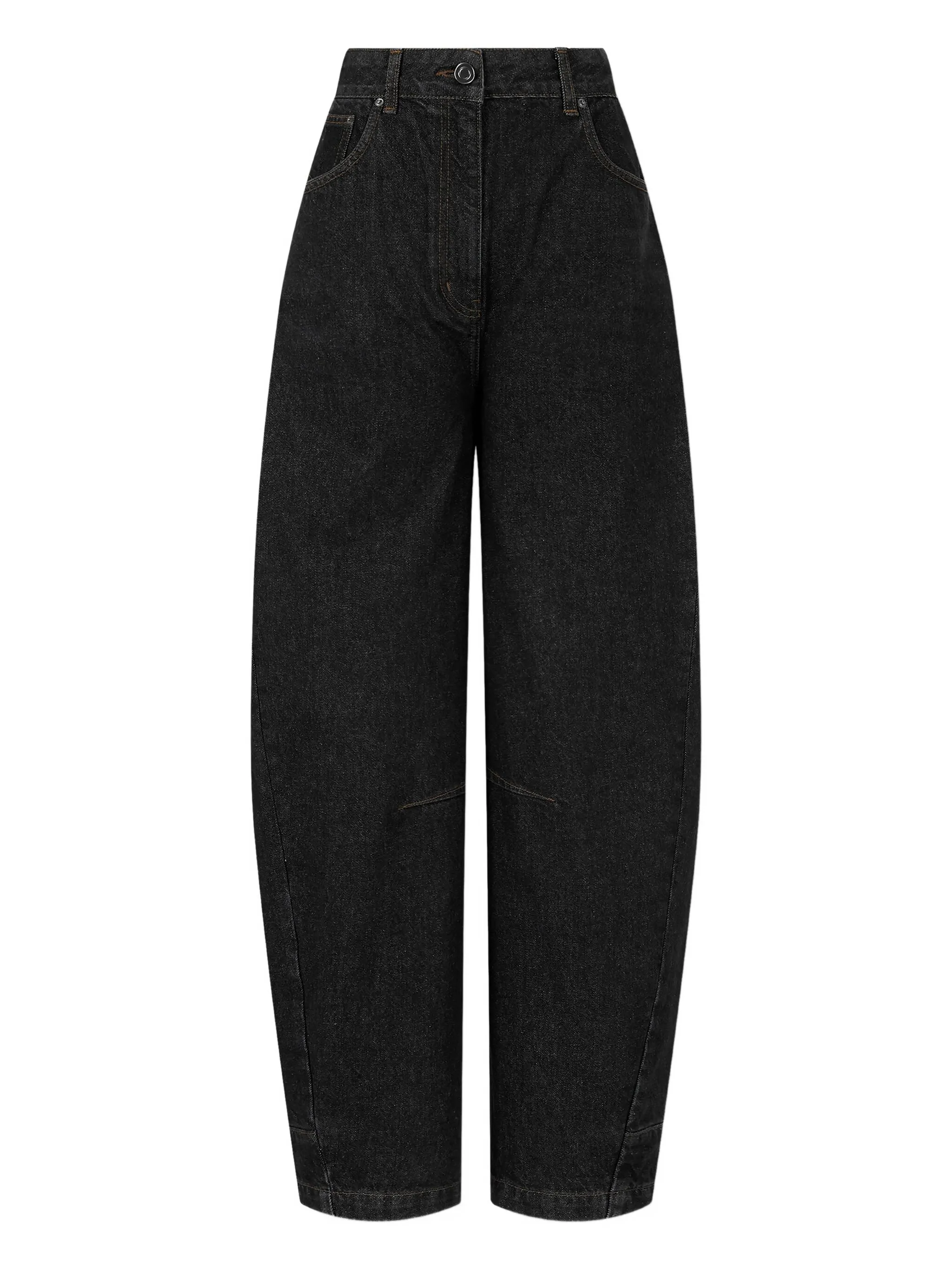 Зауженные джинсы с регулируемой спинкой Tomboy, черный
Зауженные джинсы с регулируемой спинкой Tomboy, черный