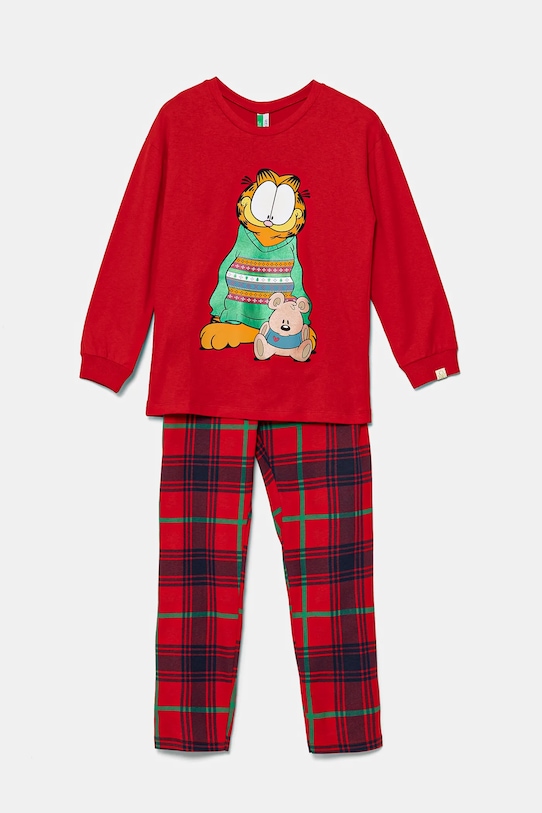 Детская хлопковая пижама United Colors Of Benetton, красный
Детская хлопковая пижама United Colors Of Benetton, красный