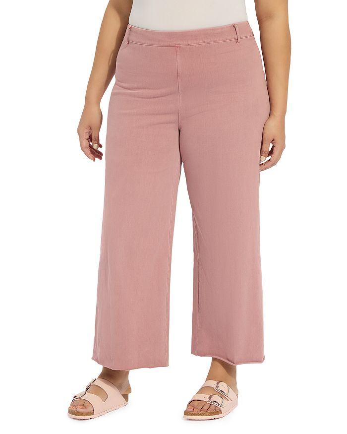 Джинсы Erin с широкими штанинами цвета индиго Lyssé Plus, розовый
Джинсы Erin с широкими штанинами цвета индиго Lyssé Plus, розовый