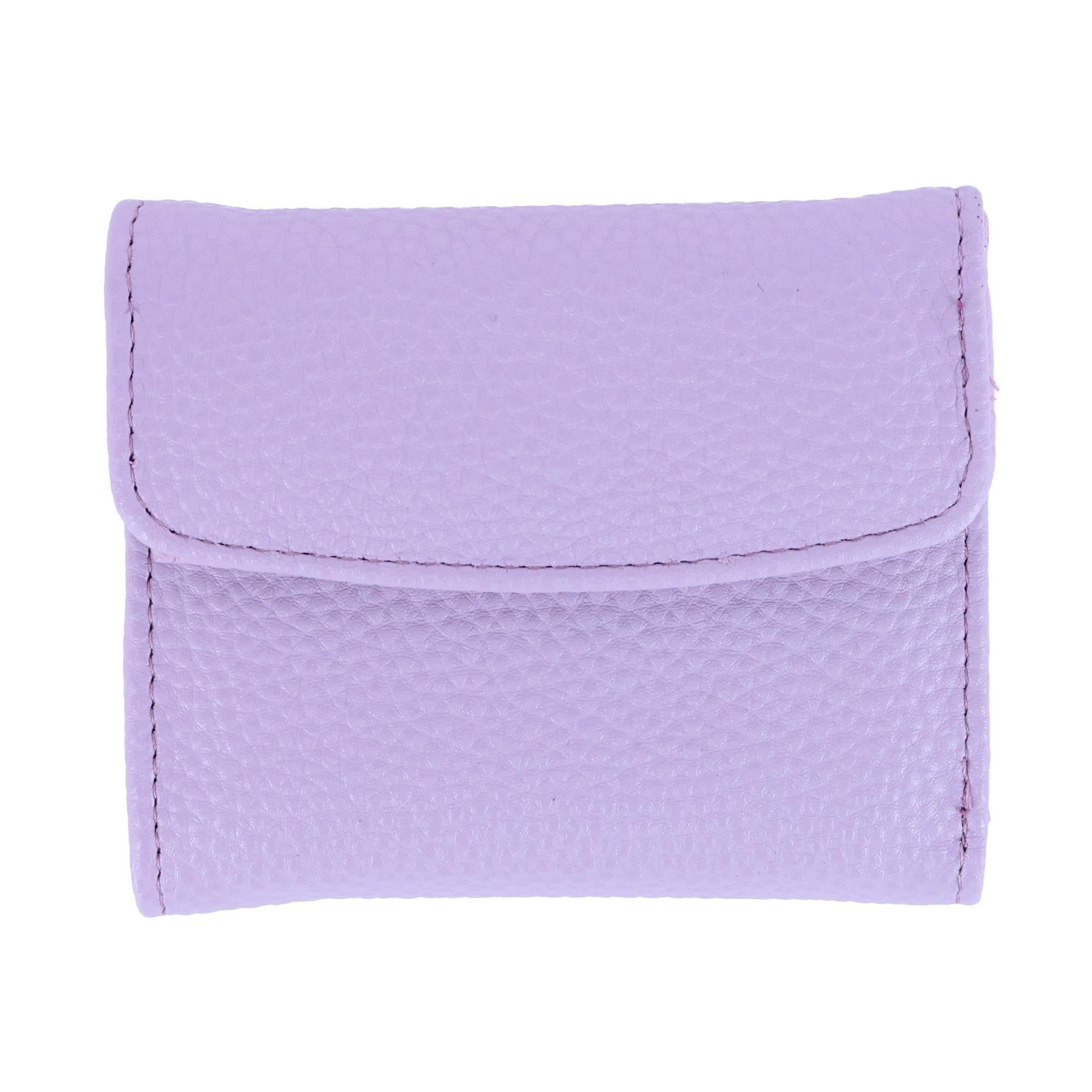 Стильный и красочный женский мини-кошелек тройного сложения Julia Buxton, светло-фиолетовый
Стильный и красочный женский мини-кошелек тройного сложения Julia Buxton, светло-фиолетовый