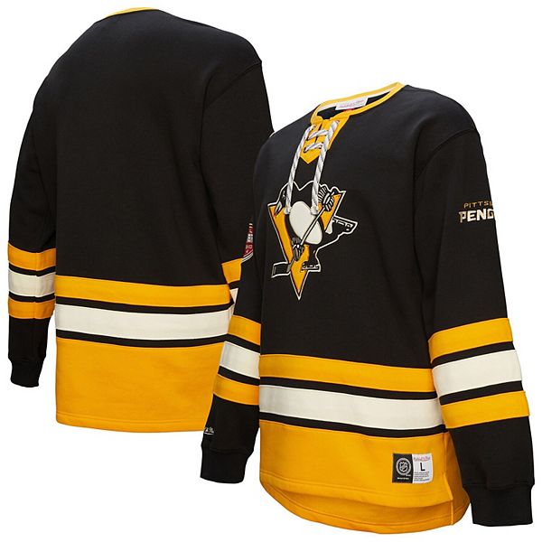 Мужской черный свитшот Pittsburgh Penguins Heritage на шнуровке Mitchell & Ness
Мужской черный свитшот Pittsburgh Penguins Heritage на шнуровке Mitchell & Ness
