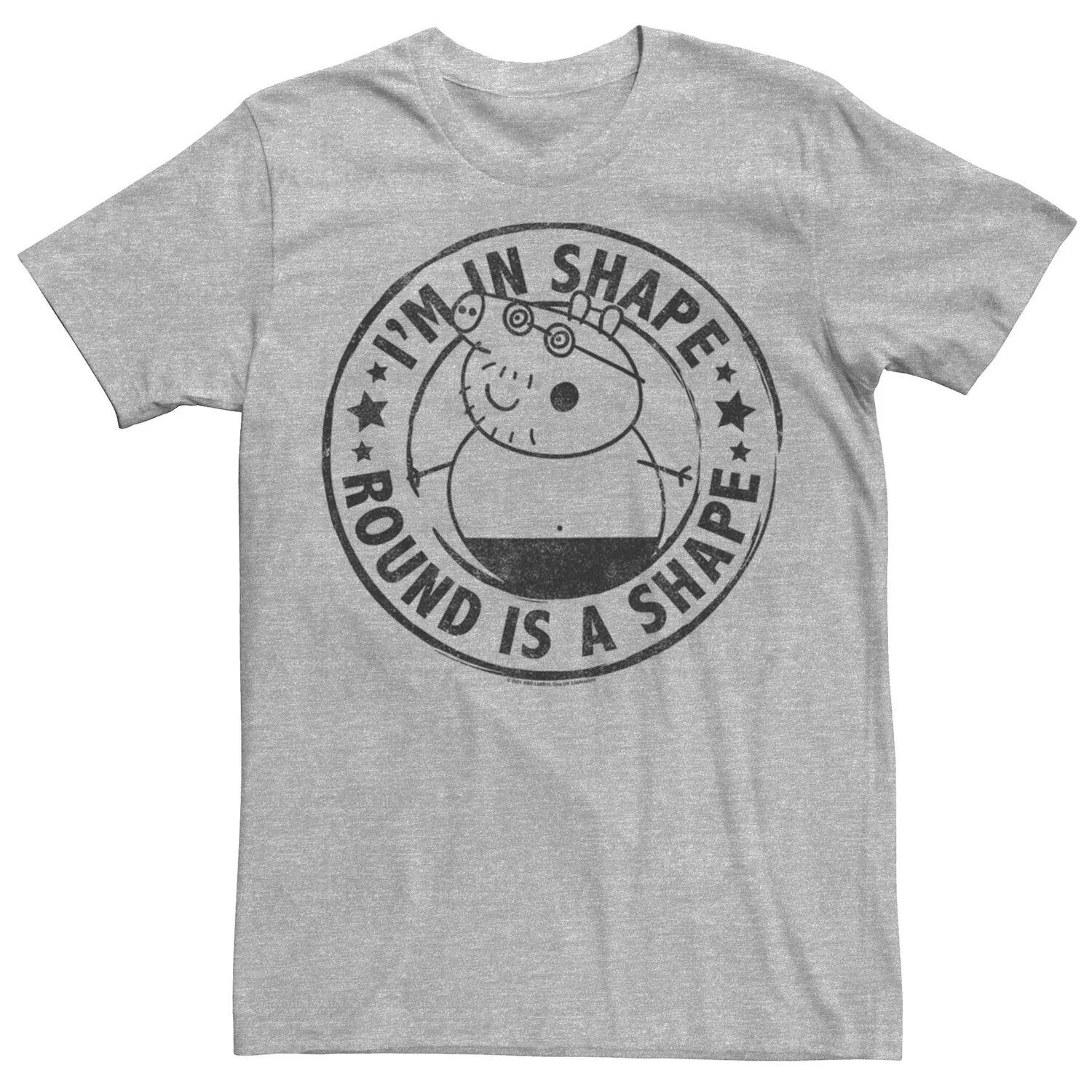 Мужская круглая футболка с круглым вырезом «Свинка Пеппа» в форме папы «Свинья Пеппа» на День отца Licensed Character
Мужская круглая футболка с круглым вырезом «Свинка Пеппа» в форме папы «Свинья Пеппа» на День отца Licensed Character