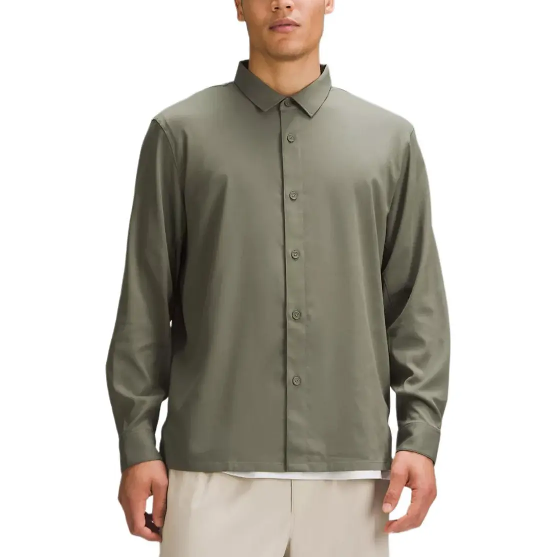 Рубашка унисекс Lululemon, зеленый
Рубашка унисекс Lululemon, зеленый