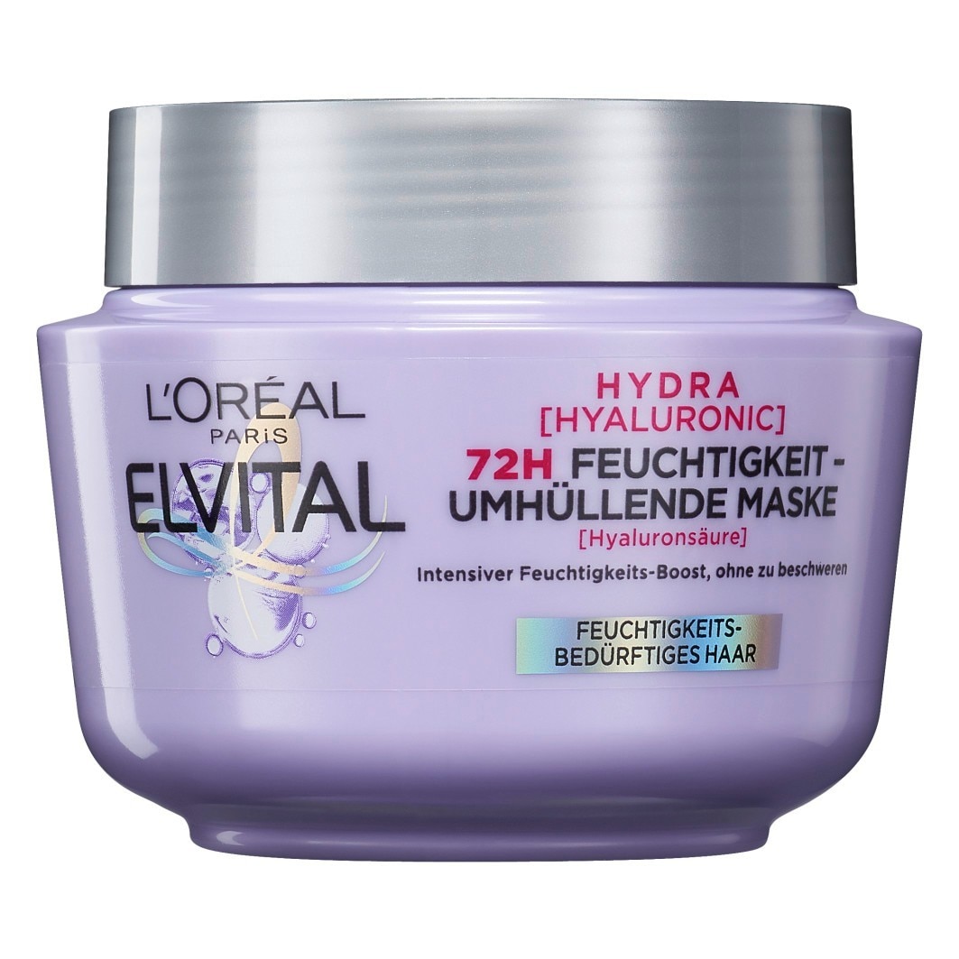 Маска для волос elvital hydra hyaluronic feuchtigkeit-umhüllende maske Loreal Paris, объем 300 мл
Маска для волос elvital hydra hyaluronic feuchtigkeit-umhüllende maske Loreal Paris, объем 300 мл