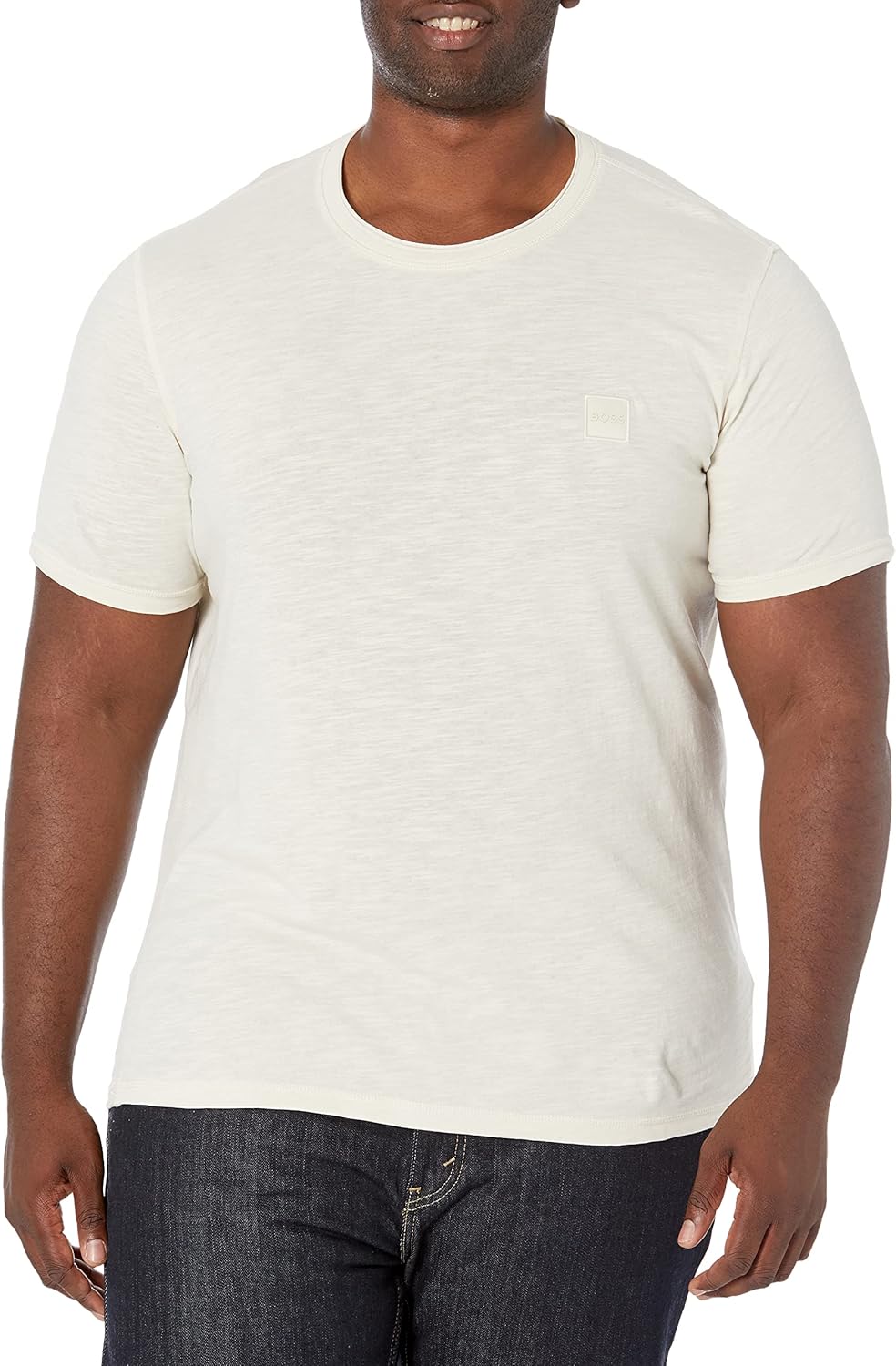 Мужская футболка BOSS из толстого джерси с тональной нашивкой-логотипом, Oat Milk, Белый, Мужская футболка BOSS из толстого джерси с тональной нашивкой-логотипом, Oat Milk
Мужская футболка BOSS из толстого джерси с тональной нашивкой-логотипом, Oat Milk, Белый, Мужская футболка BOSS из толстого джерси с тональной нашивкой-логотипом, Oat Milk