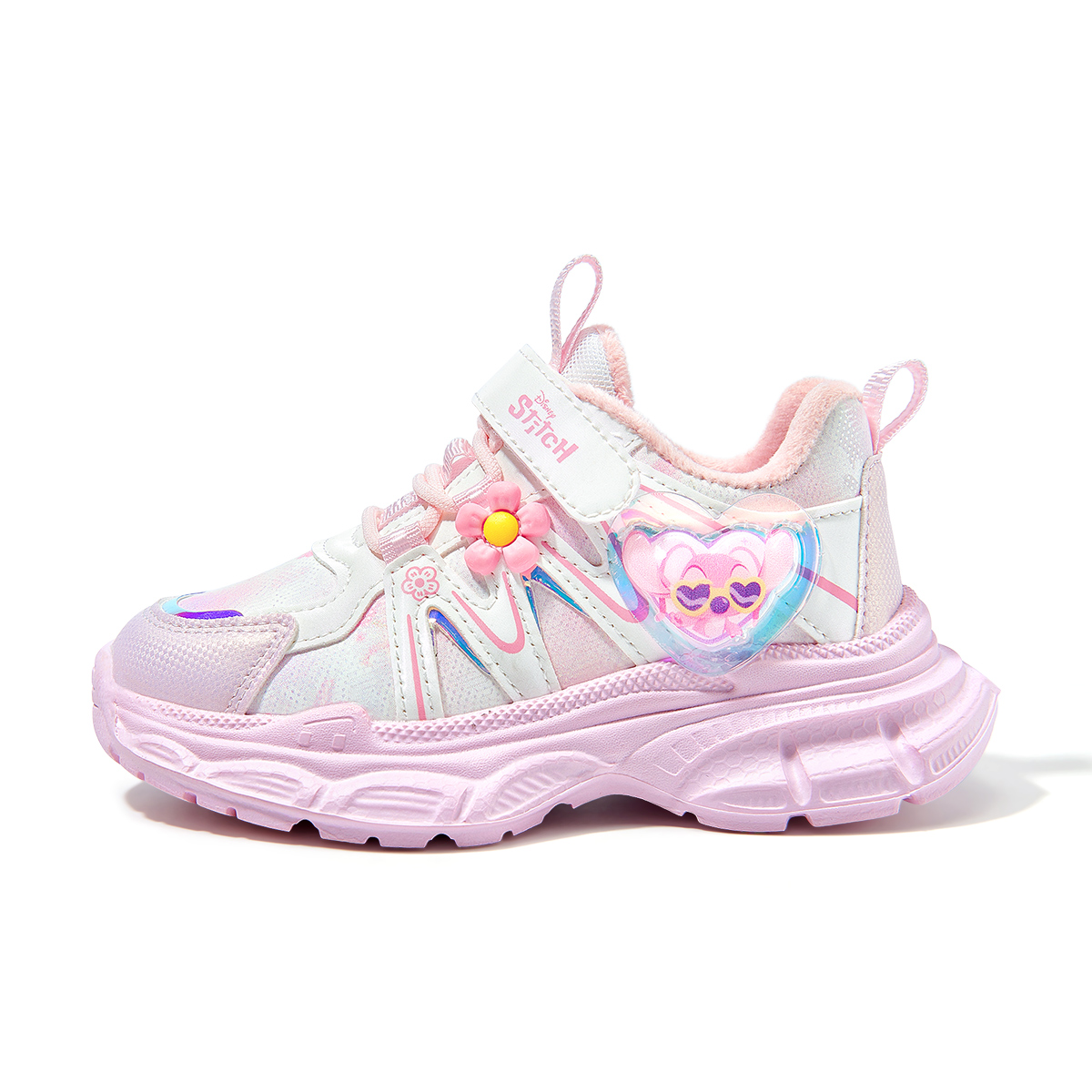 Обувь серии Stitch, нескользящая, с амортизацией, износостойкая, дышащая, теплая, для детей, для повседневной носки Disney, розовый
Обувь серии Stitch, нескользящая, с амортизацией, износостойкая, дышащая, теплая, для детей, для повседневной носки Disney, розовый