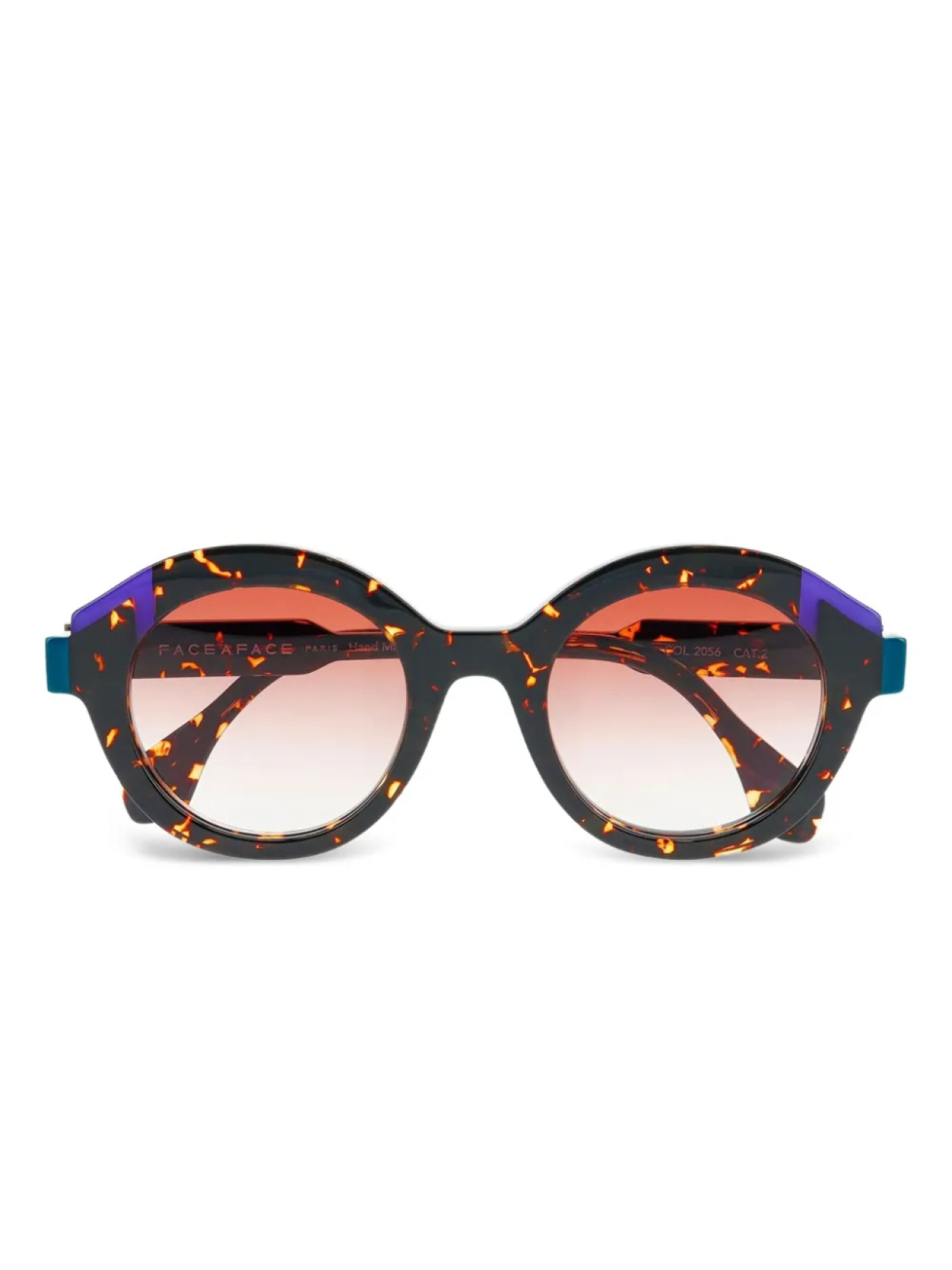 Сплавленные солнцезащитные очки Face À Face, коричневый
Сплавленные солнцезащитные очки Face À Face, коричневый