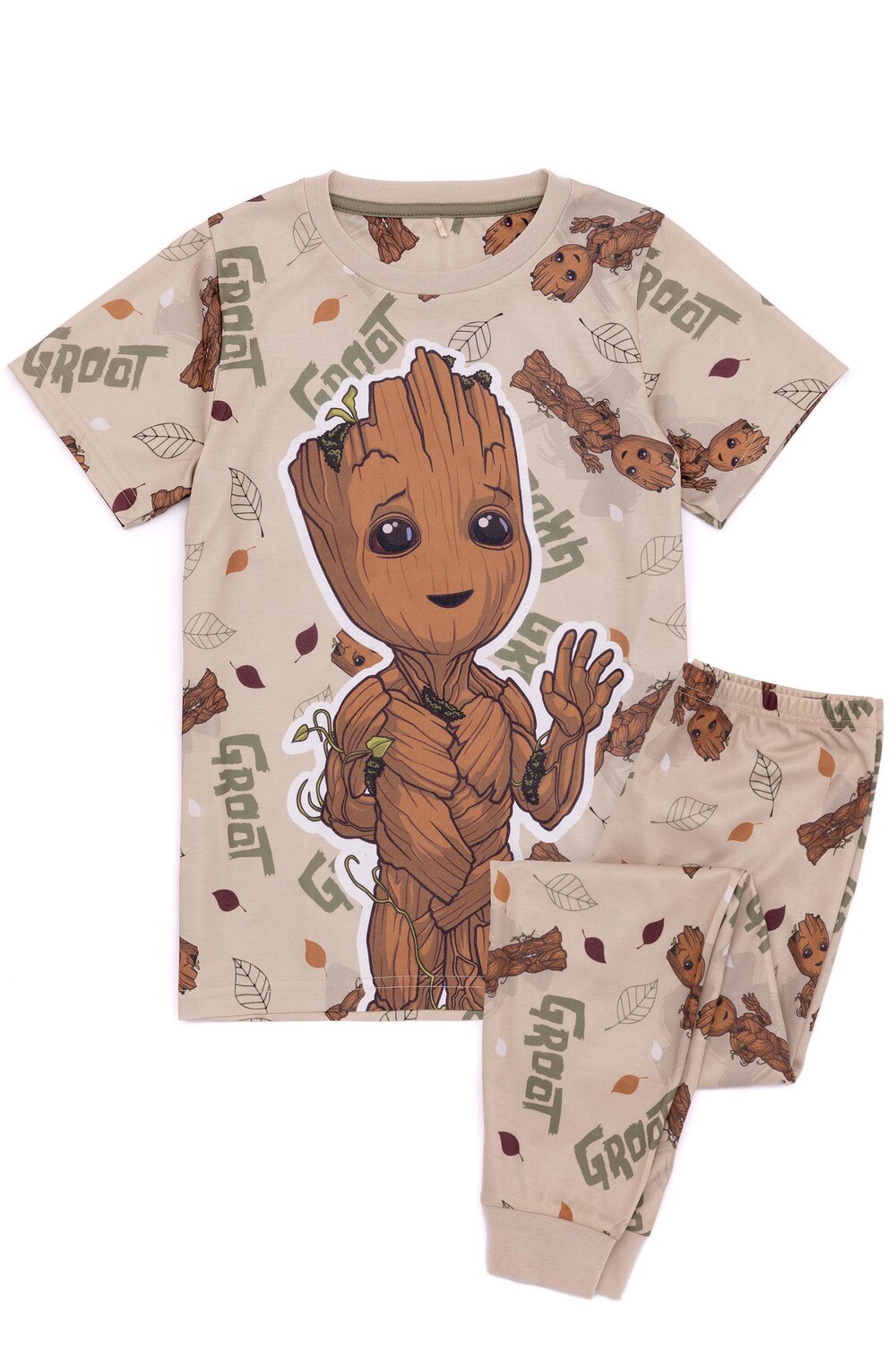 Детские пижамы Marvel унисекс с короткими рукавами и шорты Vanilla Underground, коричневый
Детские пижамы Marvel унисекс с короткими рукавами и шорты Vanilla Underground, коричневый